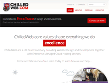 Tablet Screenshot of chilledweb.com